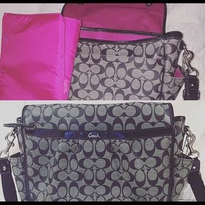 Coach diaper bag